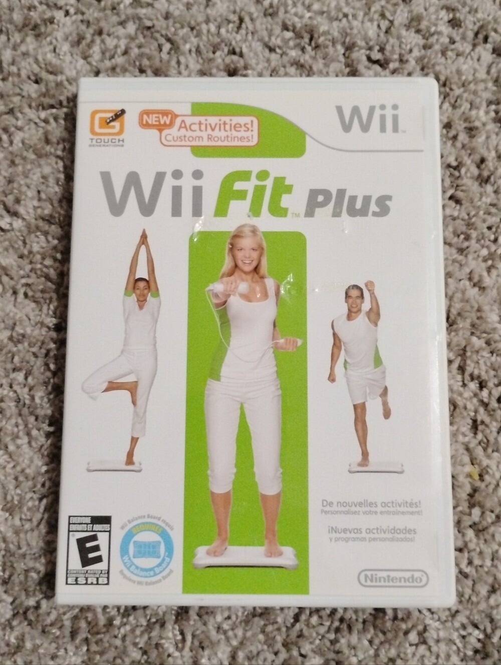 Wii Fit Plus (Nintendo Wii) - Complete in Case CIB w/ Manual